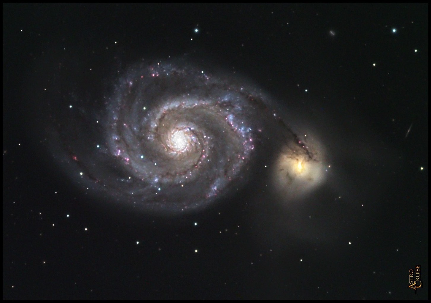 m51 whirlpool galaxy - galassia girandola photos