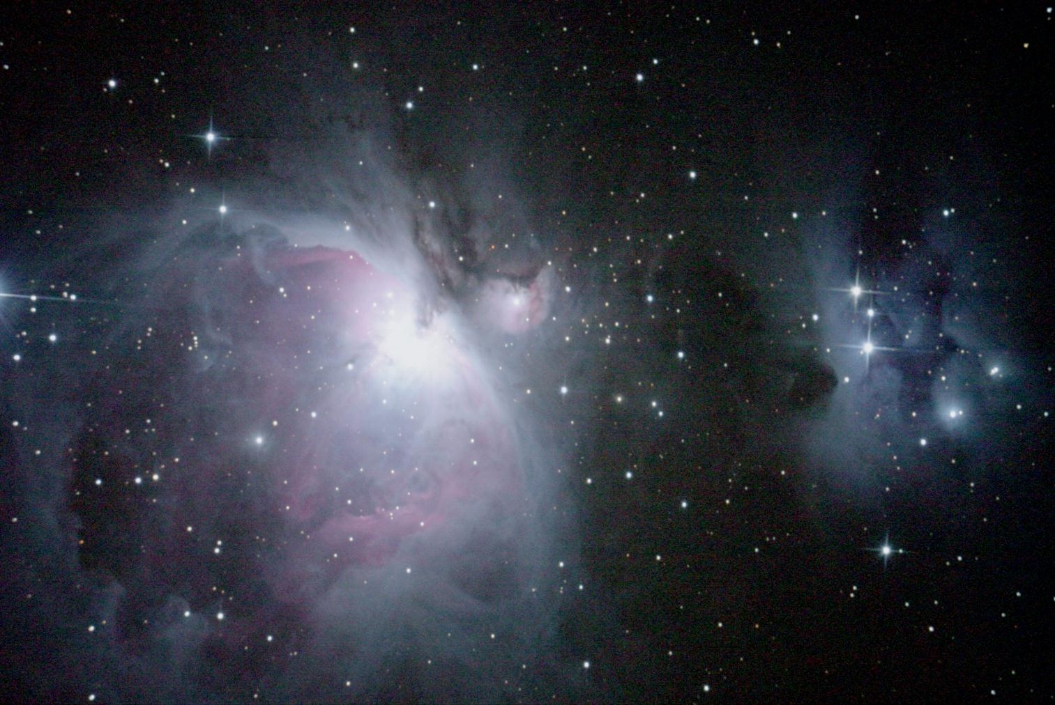 great orion nebula m42,m43 - la grande nebulosa di orione, ngc1977