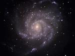 m101 spiral galaxy - galassia a spirale