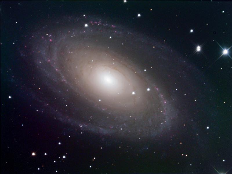 m81 spiral galaxy - galassia a spirale